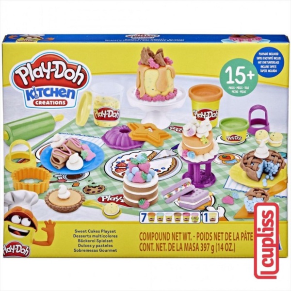 

Play Doh Kitchen Sweet Cakes Playset Hasbro F2773 Playdoh Limited