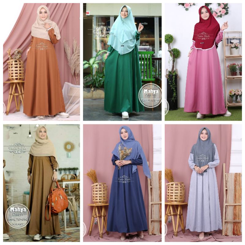 GAMIS TOYOBO MAHYA | KYA DRESS ORI FANIA HIJAB