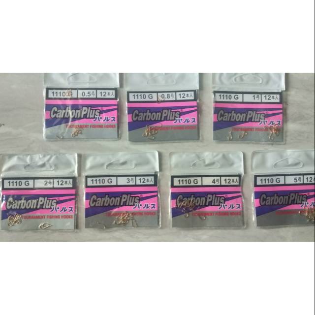 Mata kail kuning lubang Carbon plus