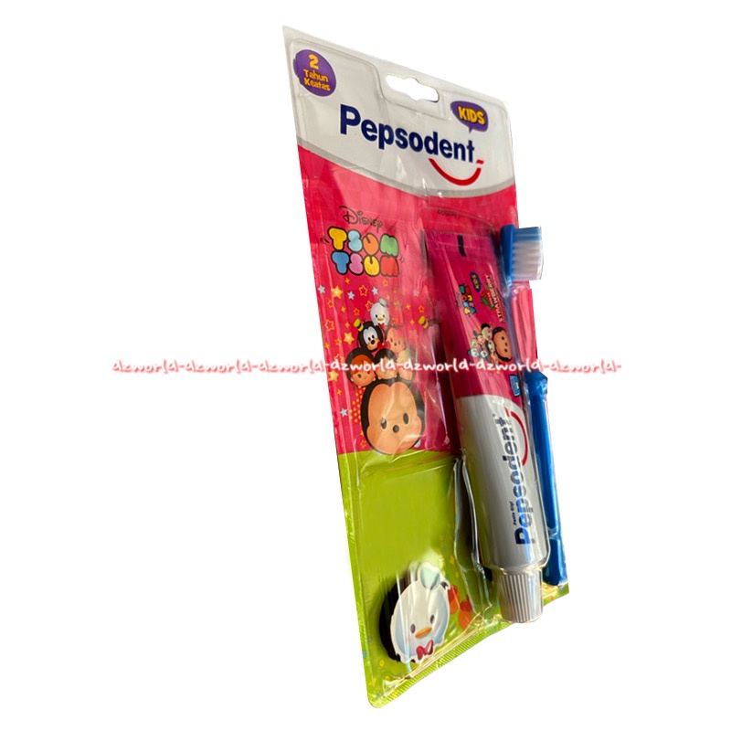 Pepsodent 50gr Disney Tsum Tsum Sikat Gigi Pasta Gigi Anak Pepsonden Gambar Kartun Pink Sum Sum