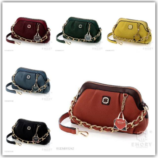 BAG IMPORT BRANDED EMORY ROYCE / TAS SELEMPANG WANITA / SLINGBAG FASHION GIRL KOREA BANDUNG BATAM