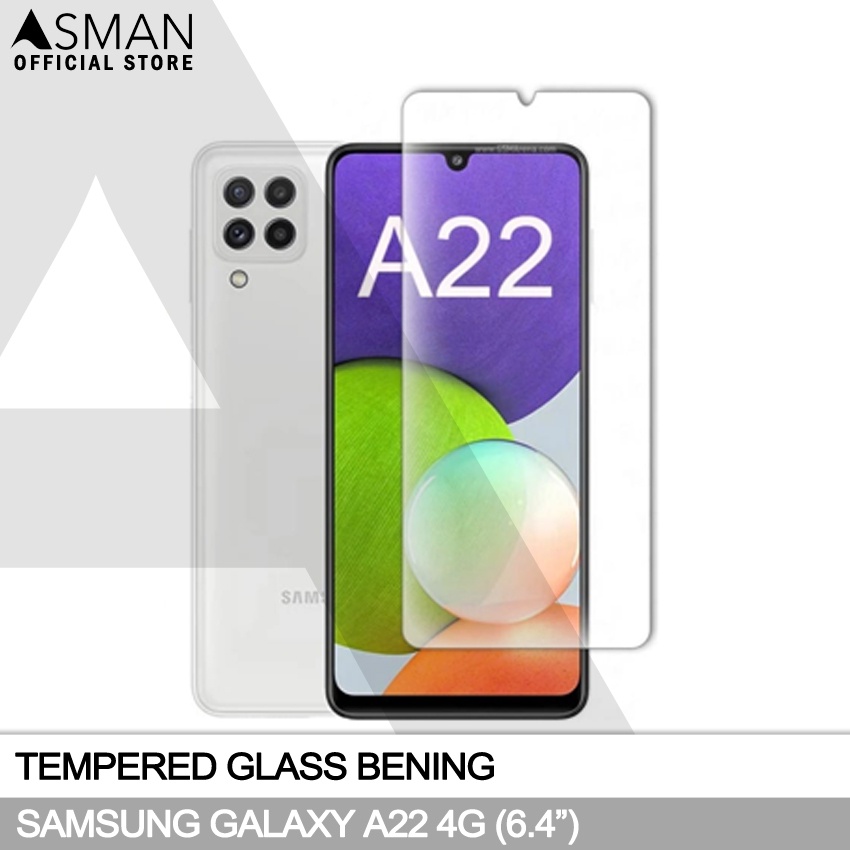 Tempered Glass Samsung Galaxy A22 4G | Anti Gores Kaca - Bening