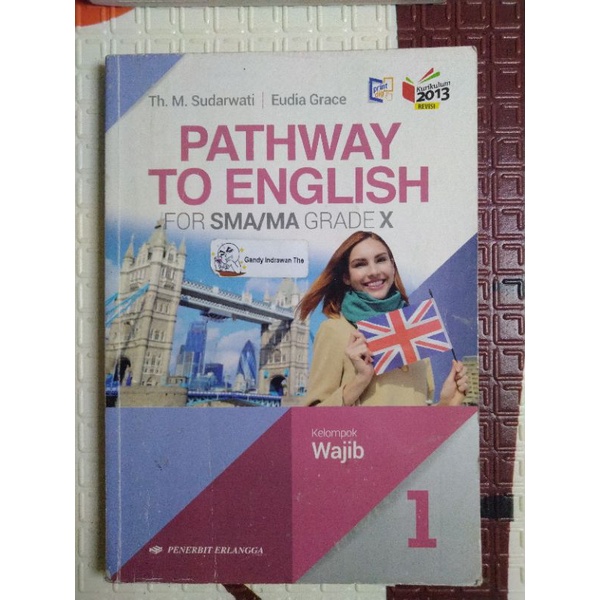 

BUKU PAKET B.INGGRIS KELAS 10 PENERBIT ERLANGGA