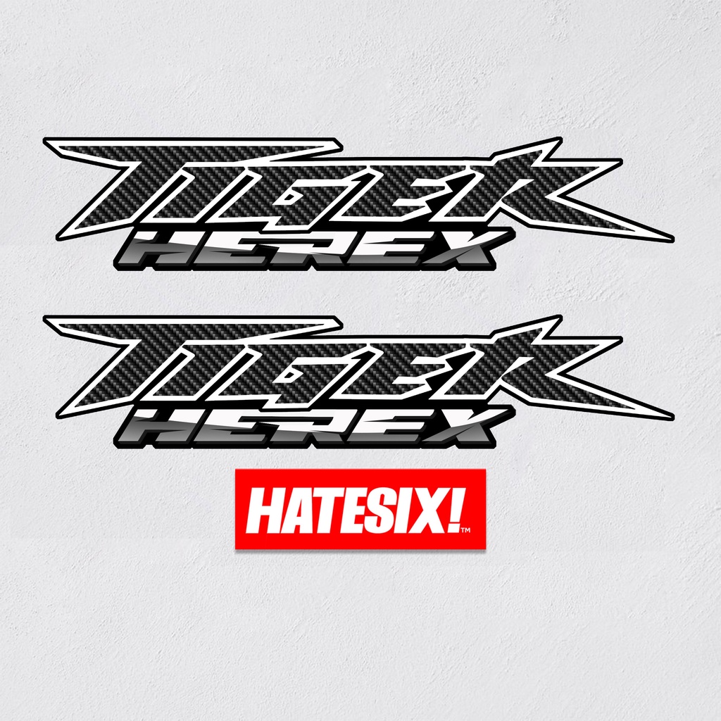 Stiker Sticker Decal Honda Tiger Revo Tiger Revolution Herex Hatesix