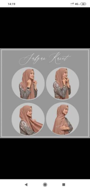 180X75 PASHMINA KARET DIAMOND PASHMINA INSTAN KARET PASHMINA TALI