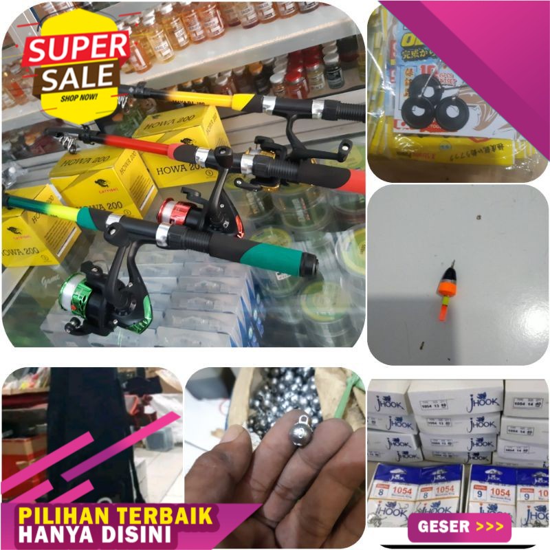 joran set antena miyabi 150 180 free tas *COD*