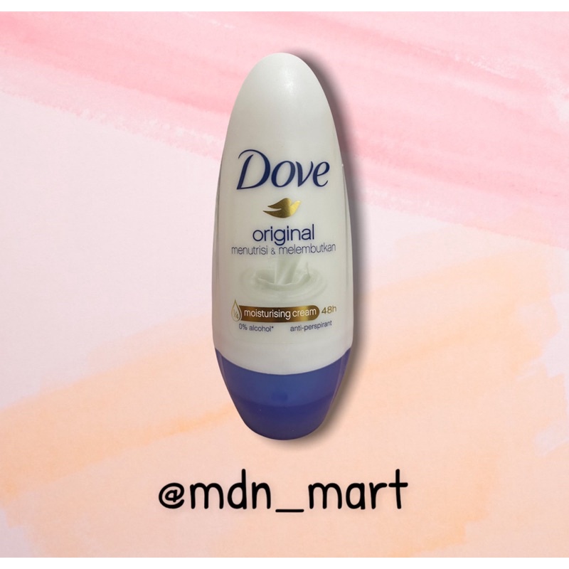Jual Dove Moisturizing Cream Deodorant Roll On 40 ml Shopee Indonesia