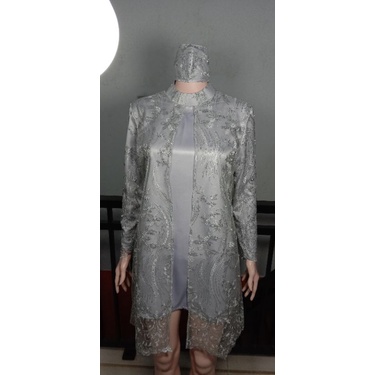Jasa Jahit Dress Bridesmaids Modern Layer Depan