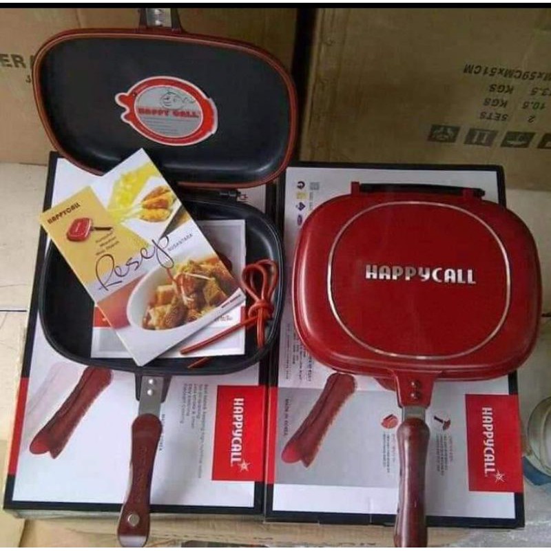 Happy call double pan jumbo 32cm Shopee Indonesia Happy call double pan jumbo 32cm Shopee Indonesia