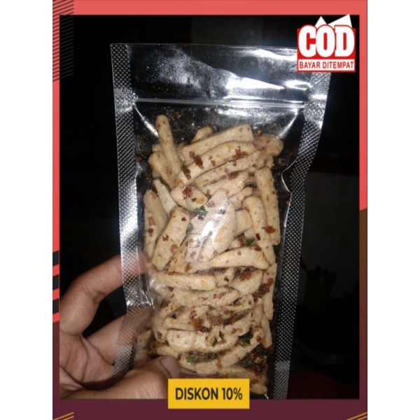 

( COD) BASRENG DAUN JERUK 70 gram PEDAS SEGAR GURIH