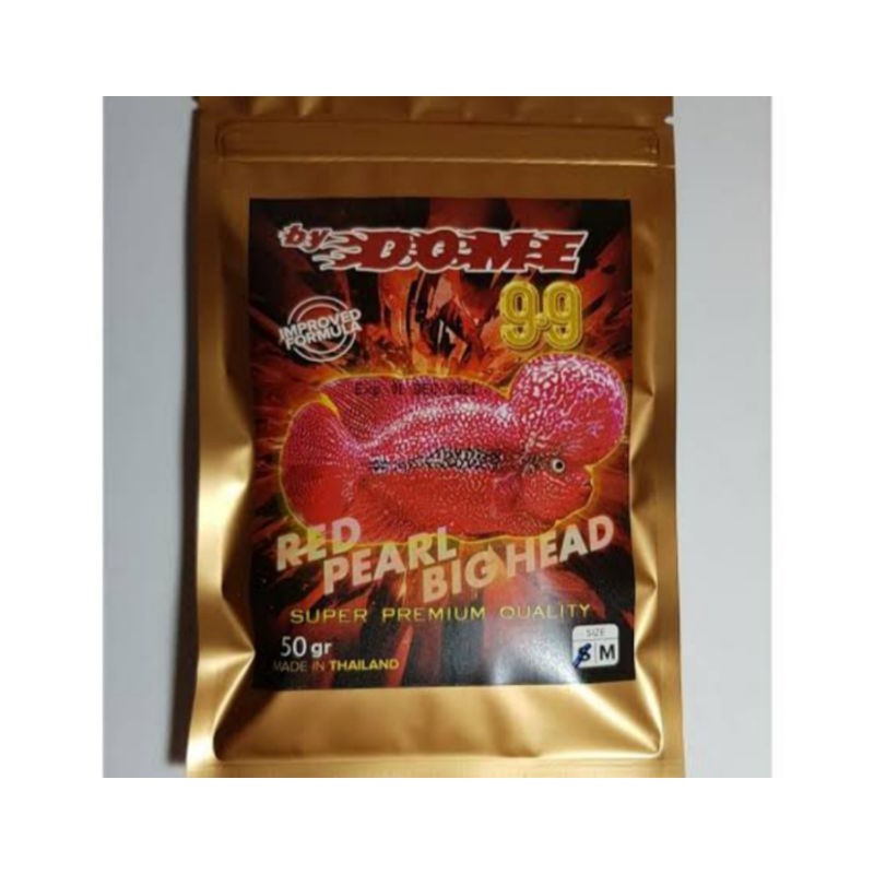 99 PAKAN IKAN LOHAN 50GRAM/PELET IKAN LOHAN/DEME/ORIGINAL