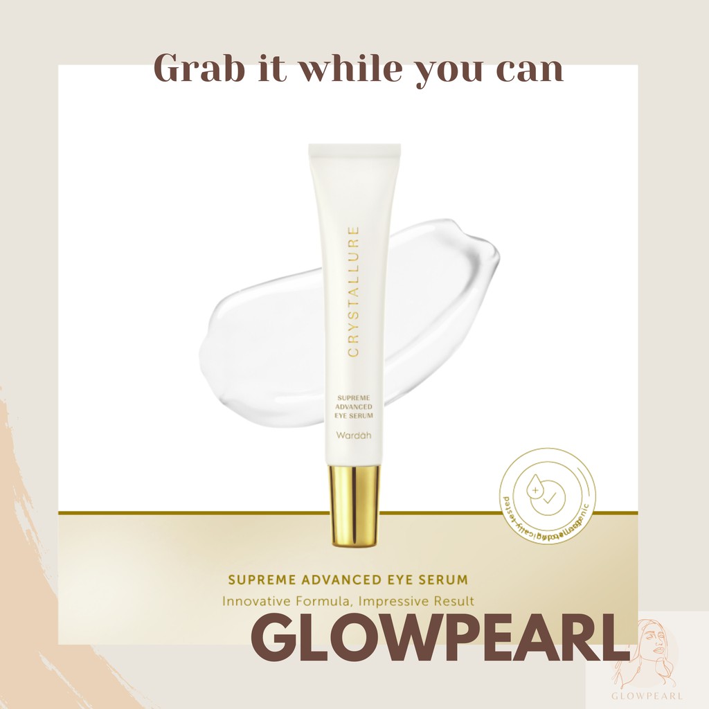 Wardah Crystallure Supreme Advance Eye Serum (GWP)