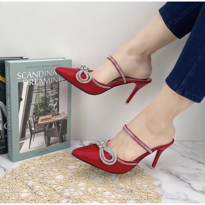 heels 21917 sepatu sendal wanita import