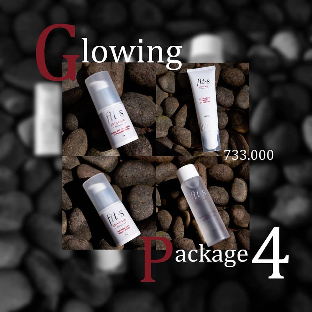 Fit-S Skincare Paket Glowing 4 by Fitri Salhuteru / FITSSKINCARE / FITS Skincare