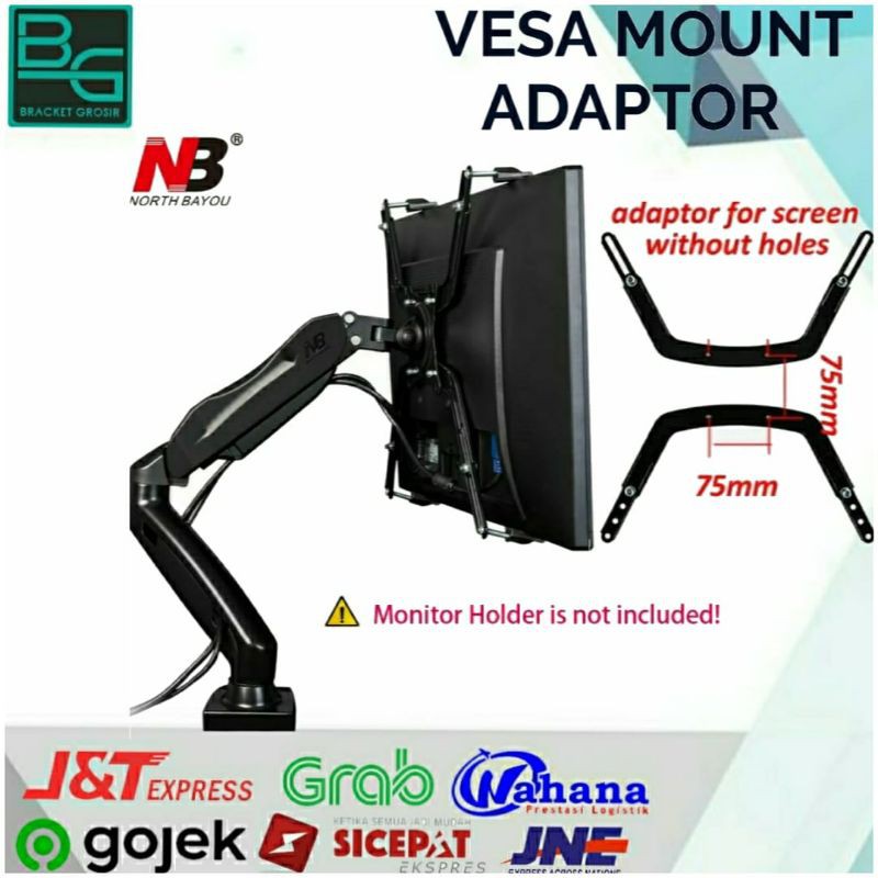 BRACKET NB FP-1 VESA MOUNT 17-27&quot;