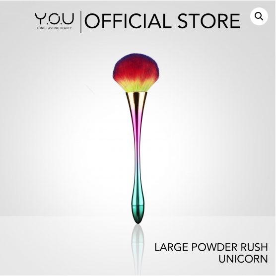 YOU Y.O.U Large Powder Brush-Unicorn you Black