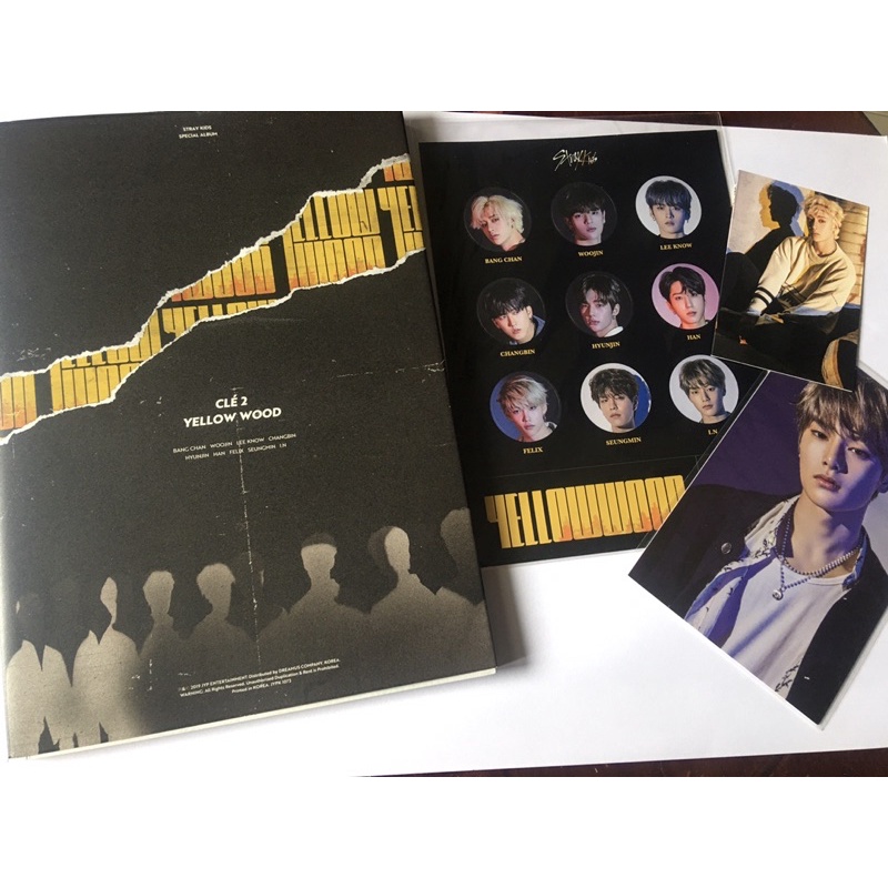STRAY KIDS Yellow Wood Album Limited Edition