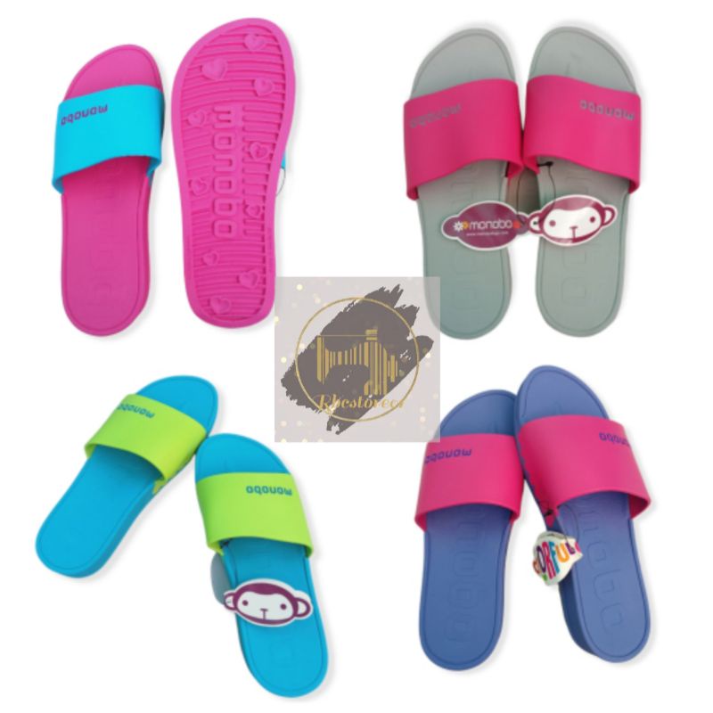 SANDAL MONOBO TWIST LOW ORIGINAL OCEAN BLUE, PINK FANTA, GREY PINK, PURPLE PINK