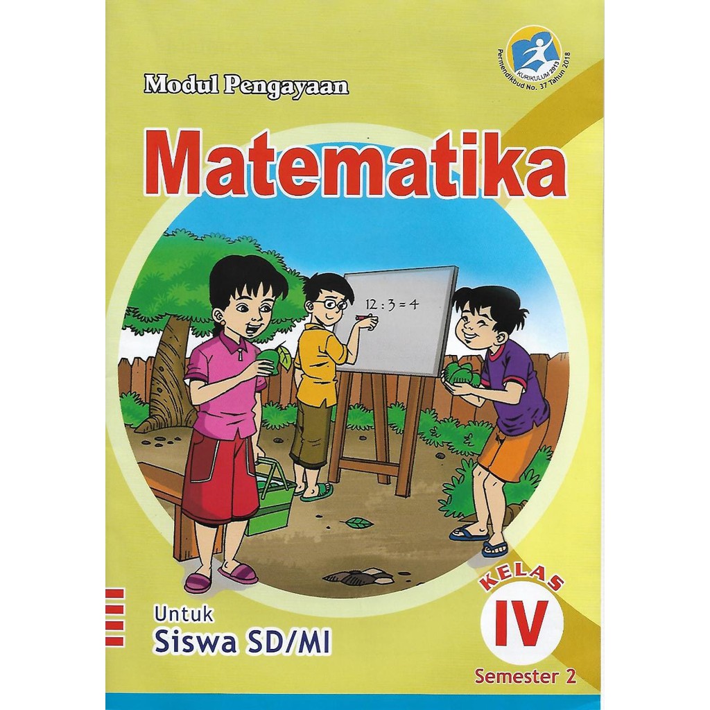 Buku Modul Pengayaan Lks Matematika Kelas 4 Sd Mi Semester 2 Kurikulum 2013 Shopee Indonesia