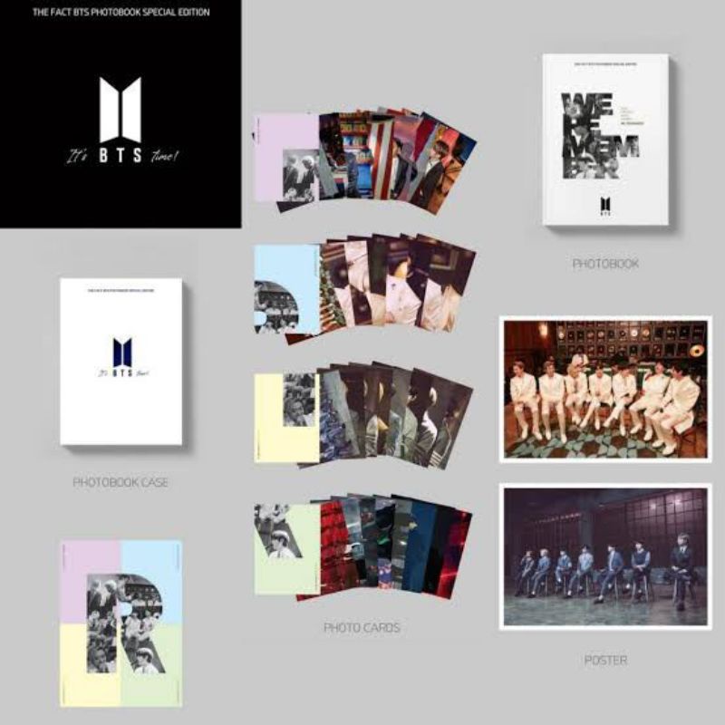 OFFICIAL The Fact BTS Photobook Special Edition USA 2021