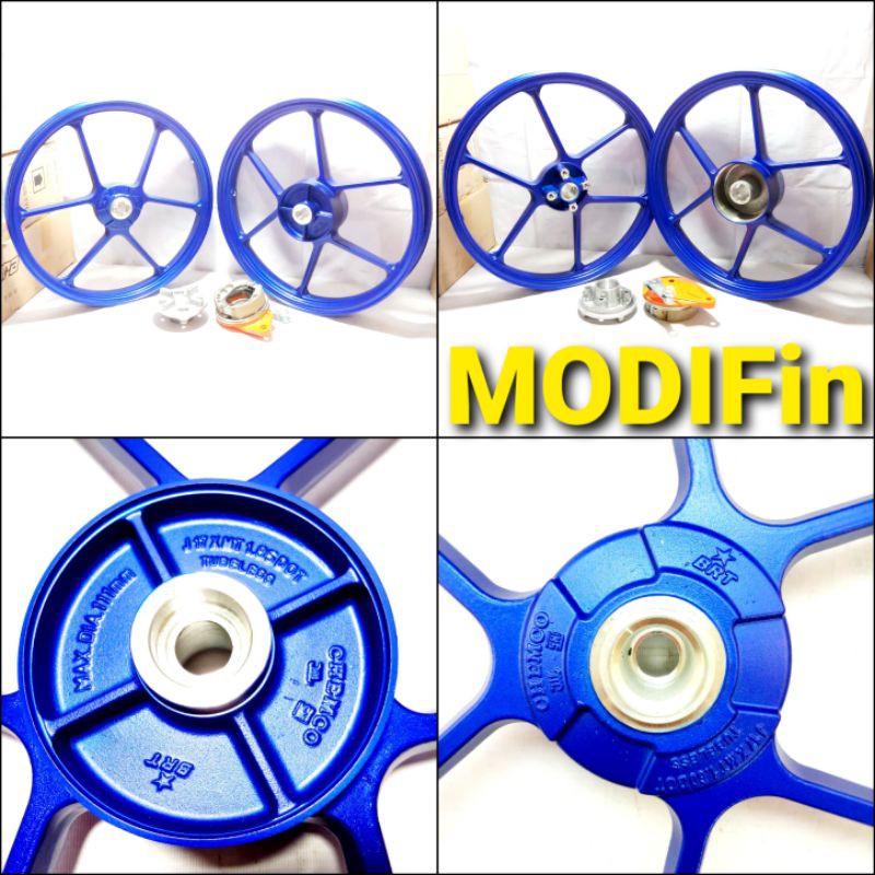 VELG RACING CHEMCO BRT JUPITER Z JUPITER Z1 MX Old OJMX VEGA R ZR FORCE1 F1ZR RX KING PELEK BIRU