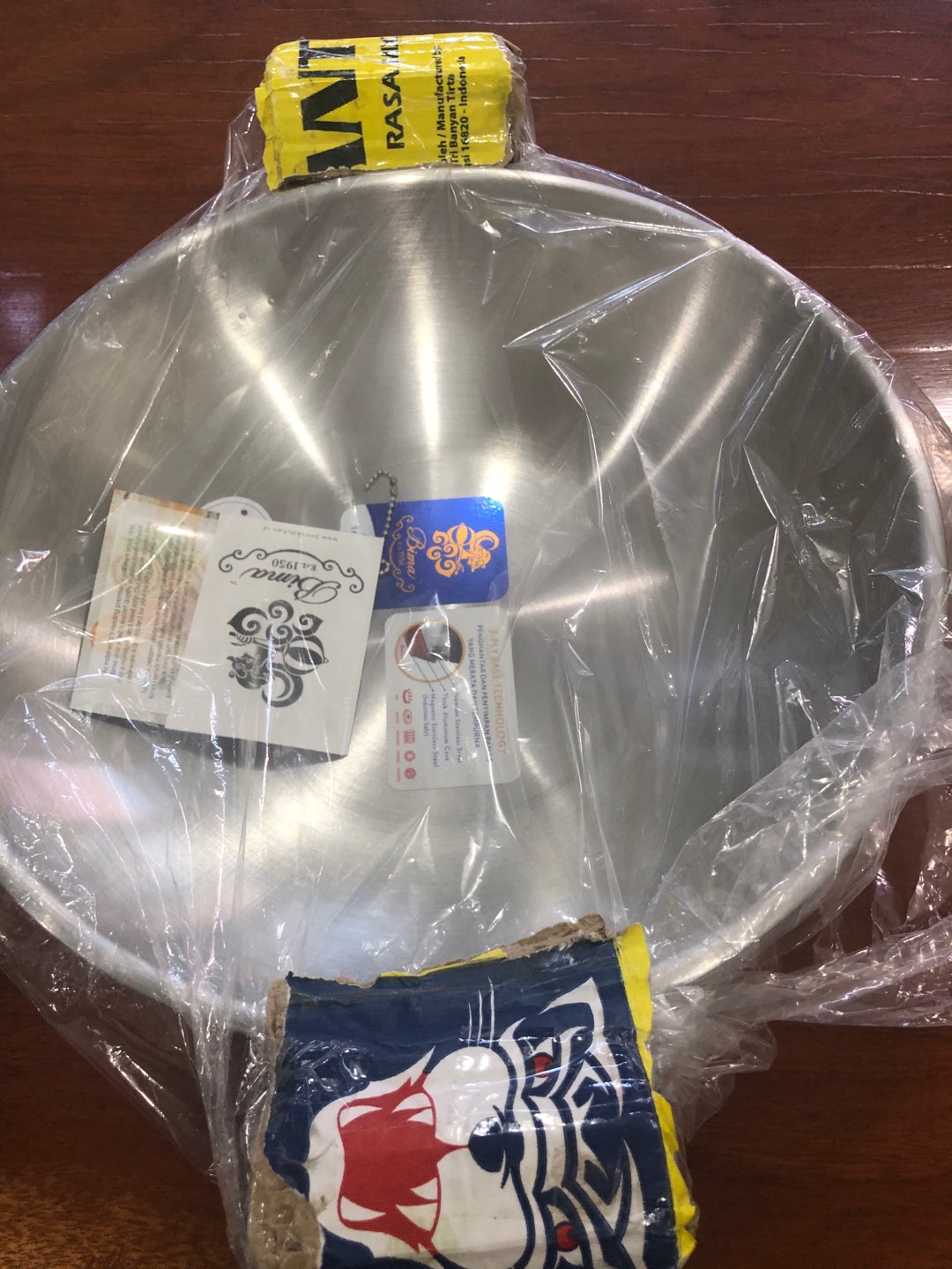 Bima Wok 32 Cm Heritance Classic / Wajan Stainless