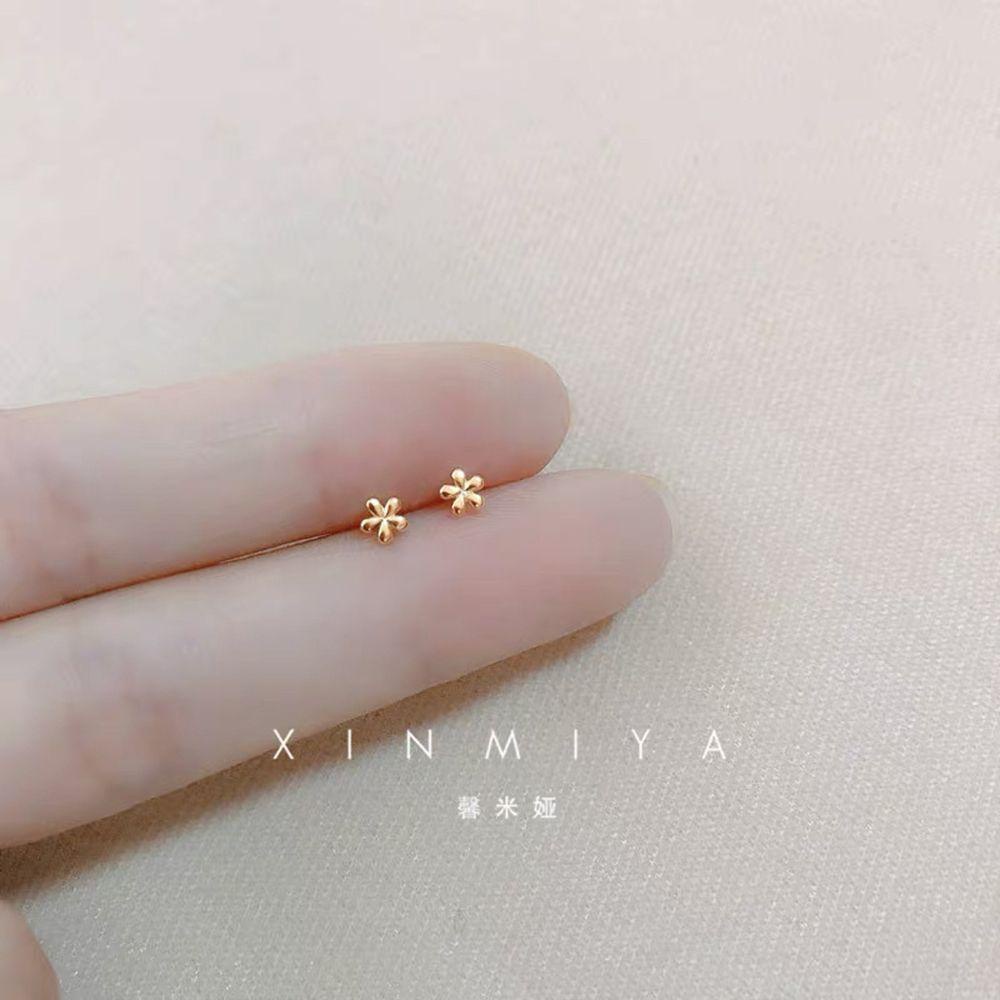 PINEAPPLE New Fashion Mini Stud Earrings Hypoallergenic Dinosaur Butterfly Heart Star Circle Helix Cartilage Tragus Tiny Gifts 925 Silver for Women Girls Ear Piercing Jewelry/Multicolor