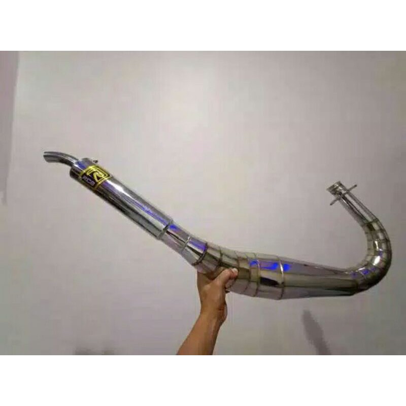 knalpot RCB kolong cobra RX king chrom