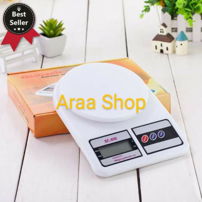 Timbangan Digital 10kg / Electronic Kitchen Scale SF-400 / Kiloan Timbangan Dapur Digital Buah Sayur