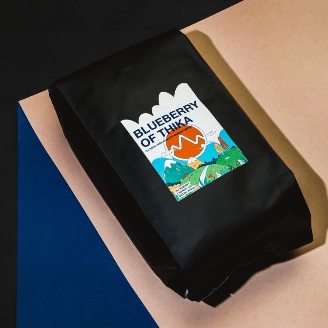 

Blueberry Of Thika 1kg roasted beans specialty coffee biji