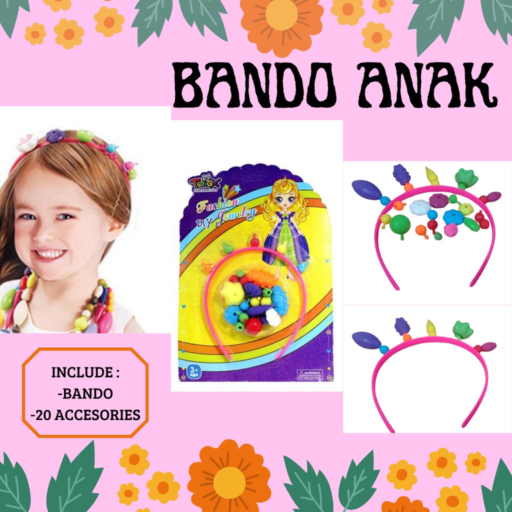 BANDO ANAK PEREMPUAN LUCU - MIN-52
