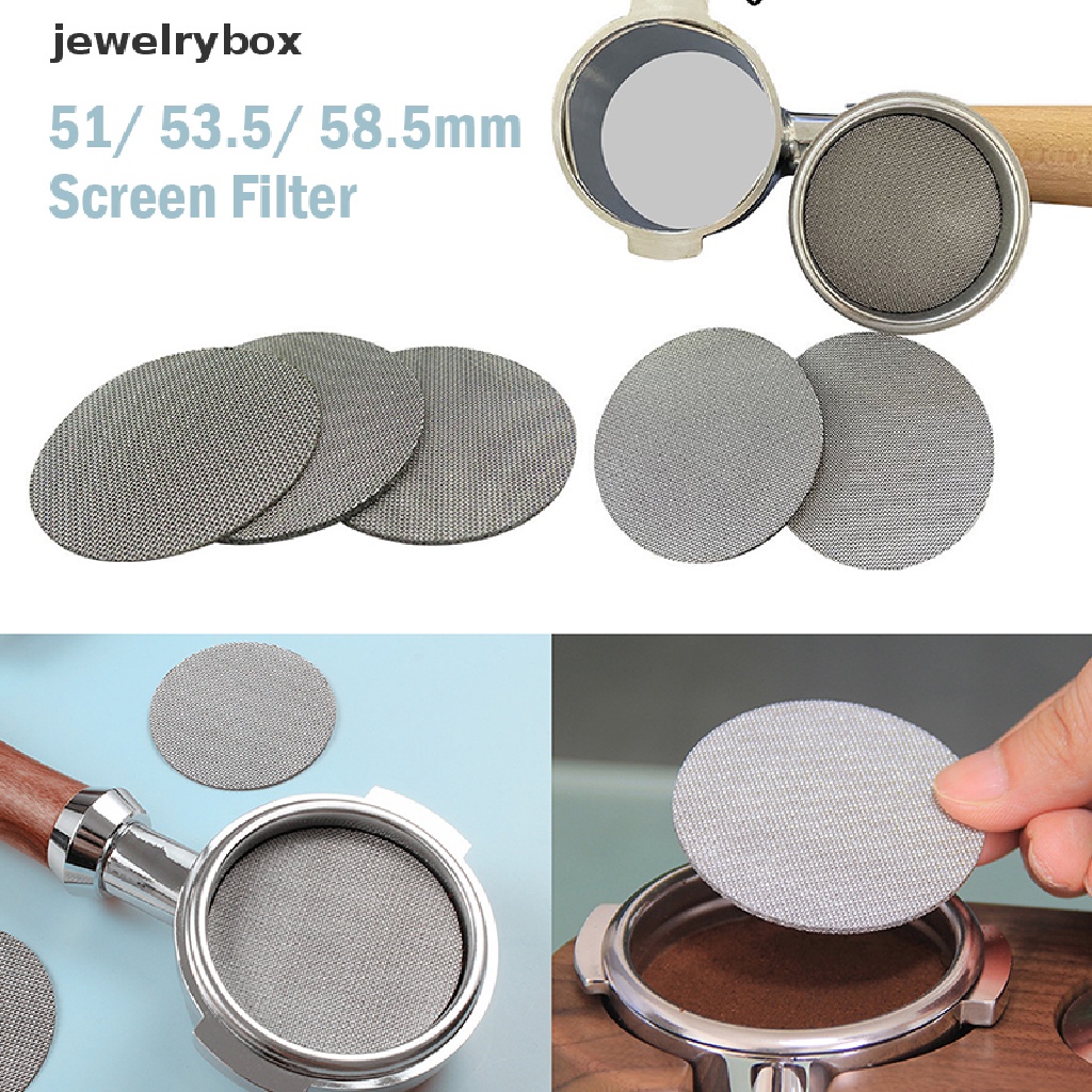 (jewelrybox) Filter / Saringan Mesin Kopi Universal 51 / 53.5 / 58.5mm