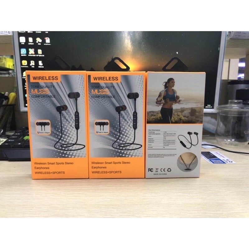 Hf Earphone Headset JBL Wireless Bluetooth Sport Magnet Hf
