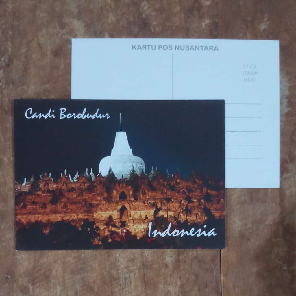

KARTU POS INDONESIA POSTCARD CANDI BOROBUDUR