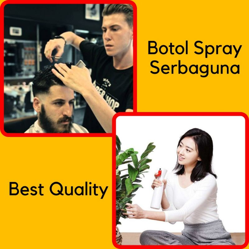 Botol Spray 500ml 200ml Disinfektan or Sprayer Barber Semprot Mist Barbershop Salon Bottle Disinfectant Semprotan Tanaman Hias Air Embun Premium Serbaguna