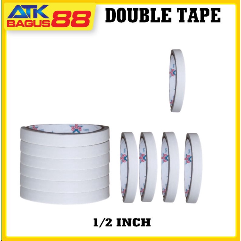 DOUBLE TAPE 1/2 INCH