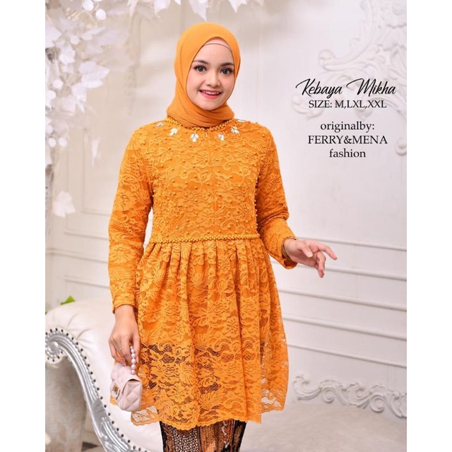 Stelan Kebaya Mikha Isyana Olivia Original Butik