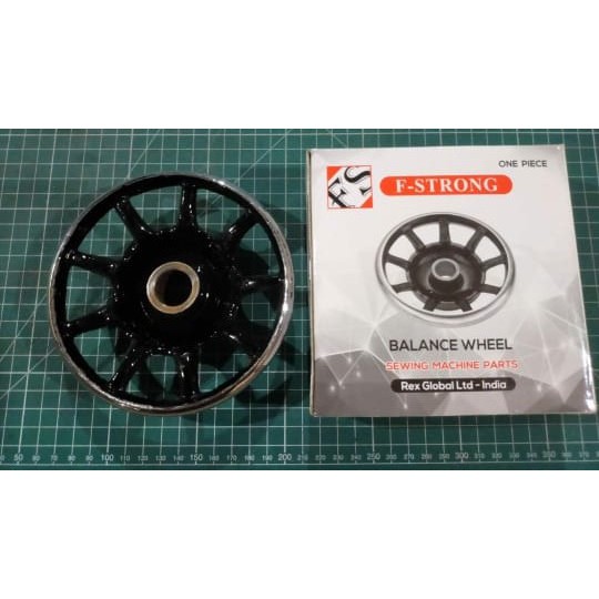 P/N 124 Pulley / Poli / Poly Mesin Jahit Hitam / Tradisional Merk FS