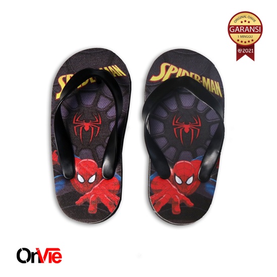 Sendal Jepit Anak Laki-laki Spiderman | Sendal Anak Onvie