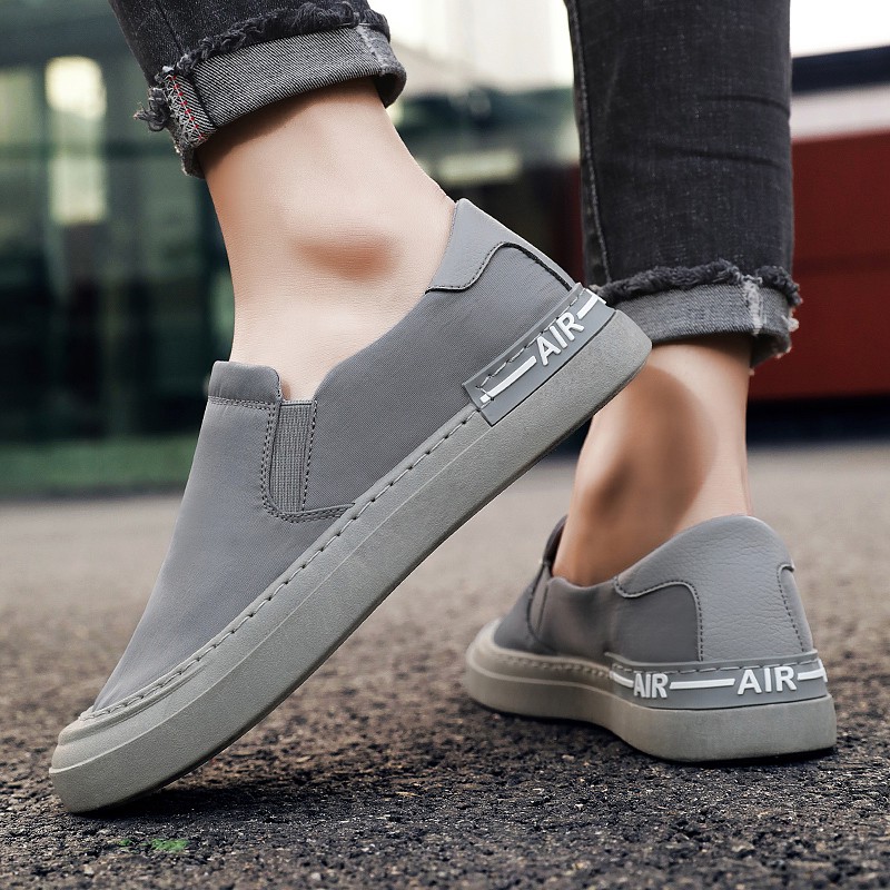 Mainland Sepatu Slip On Pria Formal Sport Sepatu Kerja Olahraga Impor Santai Cowok Casual MC105
