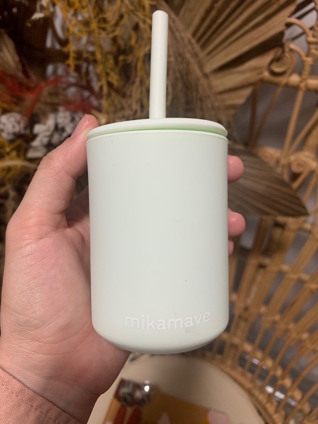 Mikamave Silicone Cup Set With Straw