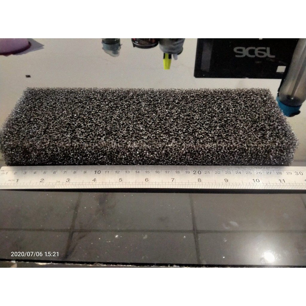 Busa Filter Kolam Ikan - Media Filter Kolam Koi - Bio Filter  30x10x2 cm