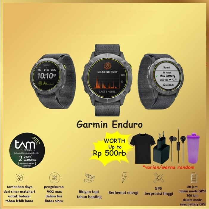 Garmin Enduro Smartwatch Sportwatch For Endurance Athletes Smart Watch