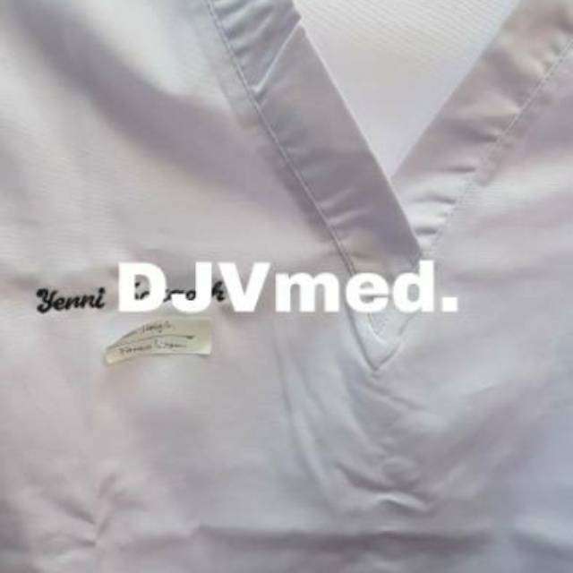 Warna PUTIH - BAJU OK DOKTER PERAWAT BIDAN APOTEKER MEREK DUA SAUDARA