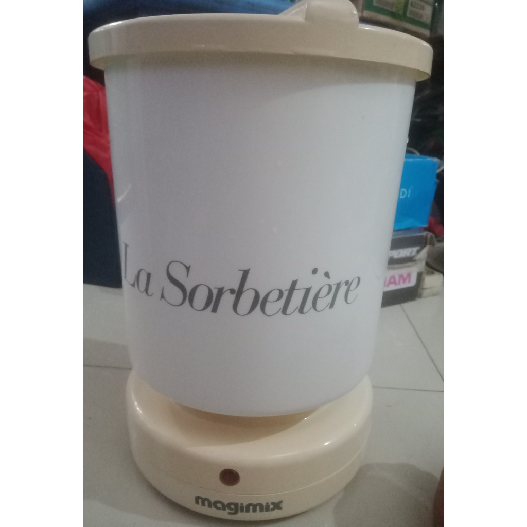 Magimix La Sorbietere Gelato Maker Mesin pembuat Ice Cream