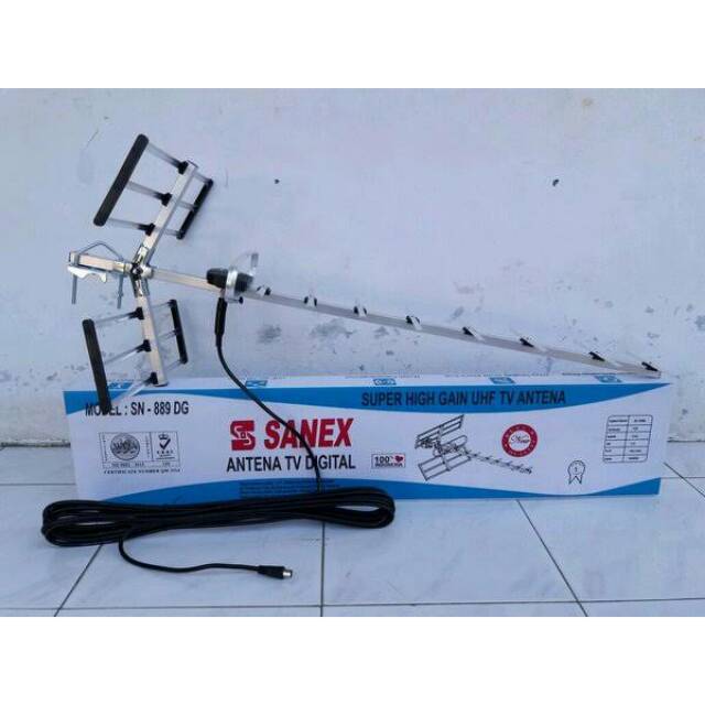 ANTENA TV DIGITAL /Antenna Digital Luar Outdoor TV Sanex / Antena TV Sanex 889 DG