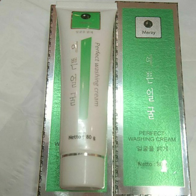 SABUN MERZY perfect washing cream whitening