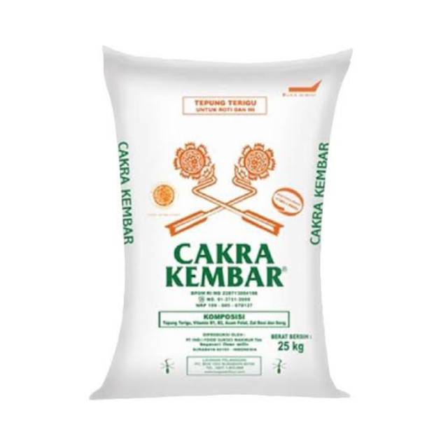 

Terigu Cakra Kembar bogasari 1kg (R)