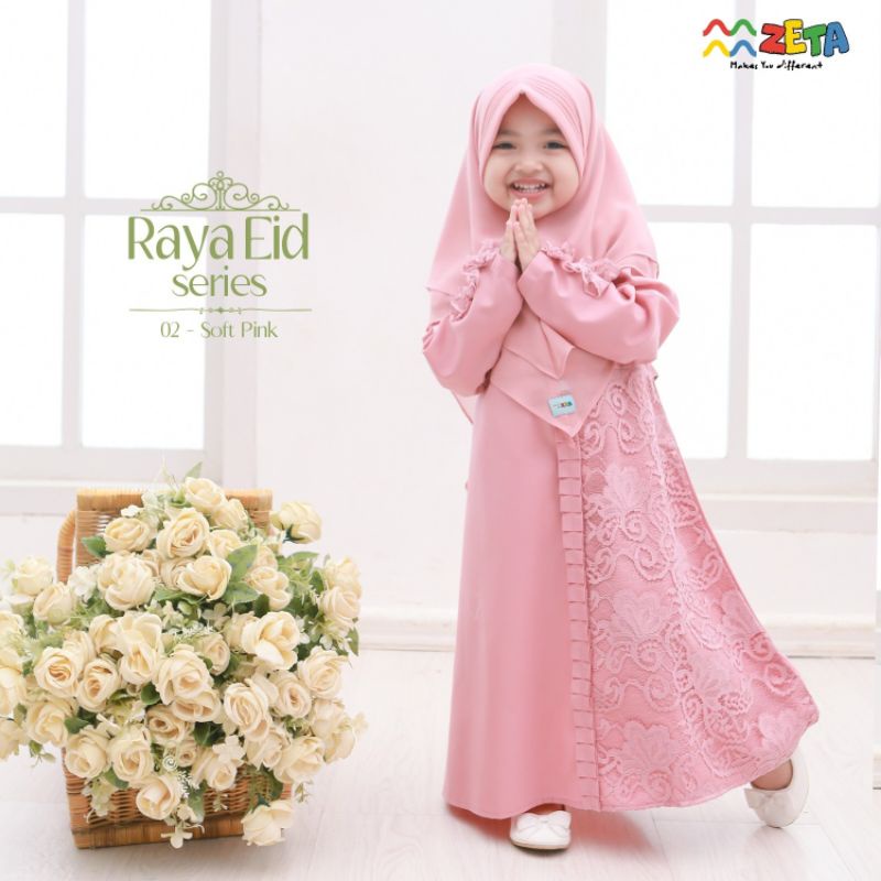 Gamis raya BY zeta outfit