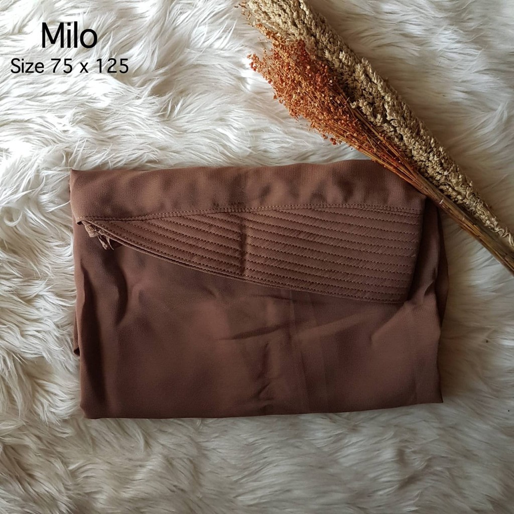 Hijab Jilbab Khimar Raudah Kancing-MILO